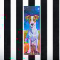 Image 1 of Bookmarks Halloween 2025 Dog - Jack Russell Terrier