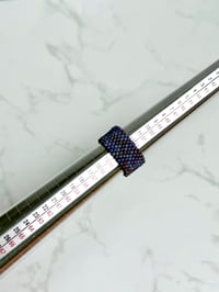 Image 2 of Blue/Gold Size 6.5, Two side Ring 