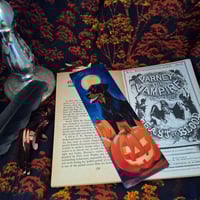 Image 2 of Bookmarks Halloween 2025 Dog - Rottweiler smiling