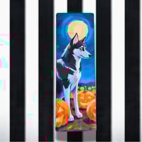Image 1 of Bookmarks Halloween 2025 Dog - Husky / Malamute