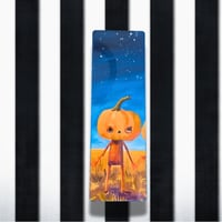 Image 1 of Bookmarks Halloween 2025 Pumpkins - Pumpkin man
