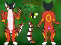 Seth Anthro Sitting - Single Plush Commission