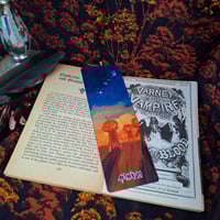 Image 3 of Bookmarks Halloween 2025 Cats - 3 black cats and pumpkins