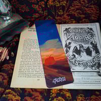 Image 3 of Bookmarks Halloween 2025 Cats - Black cat and pumpkin