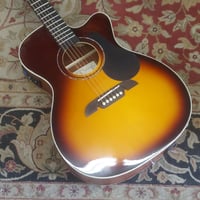 Image 1 of Alvarez Folk/OM Acoustic / Electric Guitar