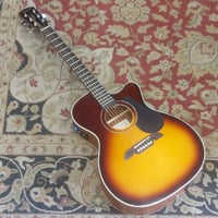 Image 2 of Alvarez Folk/OM Acoustic / Electric Guitar