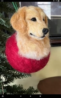 Image 3 of Christmas Sale: Custom  dog  ornaments -$50 ea.or 2/$90 3/$120