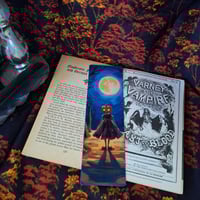 Image 2 of Bookmarks Halloween 2025 Girls - Pumpkin headed girl