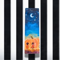 Image 1 of Bookmarks Halloween 2025 Girls - 2 little girls