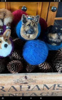 Image 6 of Christmas Sale: Custom  dog  ornaments -$50 ea.or 2/$90 3/$120