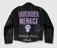Image 1 of Lavender Menace (Biker Babe)