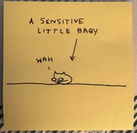 A sensitive little baby 
