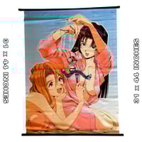 Vintage Golden Boy Wall Scroll