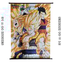 Vintage Dragon Ball Z Fusion Wall Scroll