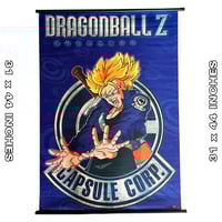 Vintage Dragon Ball Z Capsule Corp Wall Scroll