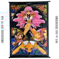 Vintage Revolutionary Girl Uten Wall Scroll 