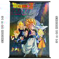 Vintage Dragon Ball Z Super Saiyan Wall Scroll