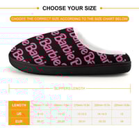 Image 18 of Koffee Slippers N' Kreme Barbee girl Cotton Slippers