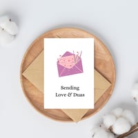 Image 2 of Love and Duas Card