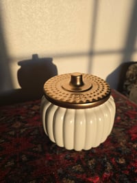 Image 3 of 3-Wick Pumpkin Jar Candles with Lid