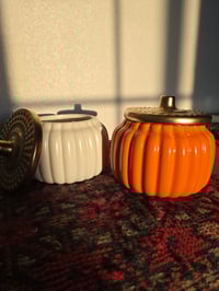 Image 4 of 3-Wick Pumpkin Jar Candles with Lid