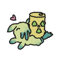Toxic Shrimpule Sticker