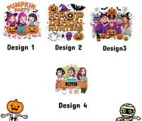 Image 2 of D Hunter Halloween t-shirt available in avairty of designs and colour t-shirts 