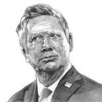 Image 1 of John Kasich | 4x6 | Original Graphite Drawing