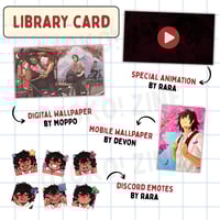 Image 3 of Library Card (Zine Bundle)