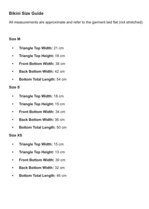 Lucarda Cotton Bikini Set