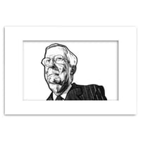 Image 2 of Mitch McConnell | 4x6 | Original Pen & Ink Drawing