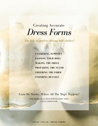 Image 3 of Doll Dress Forms PDF Tutorial