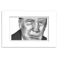 Image 2 of Donald Trump | 4x6 | Original Graphite Drawing