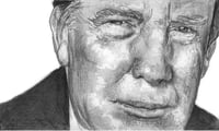 Image 3 of Donald Trump | 4x6 | Original Graphite Drawing