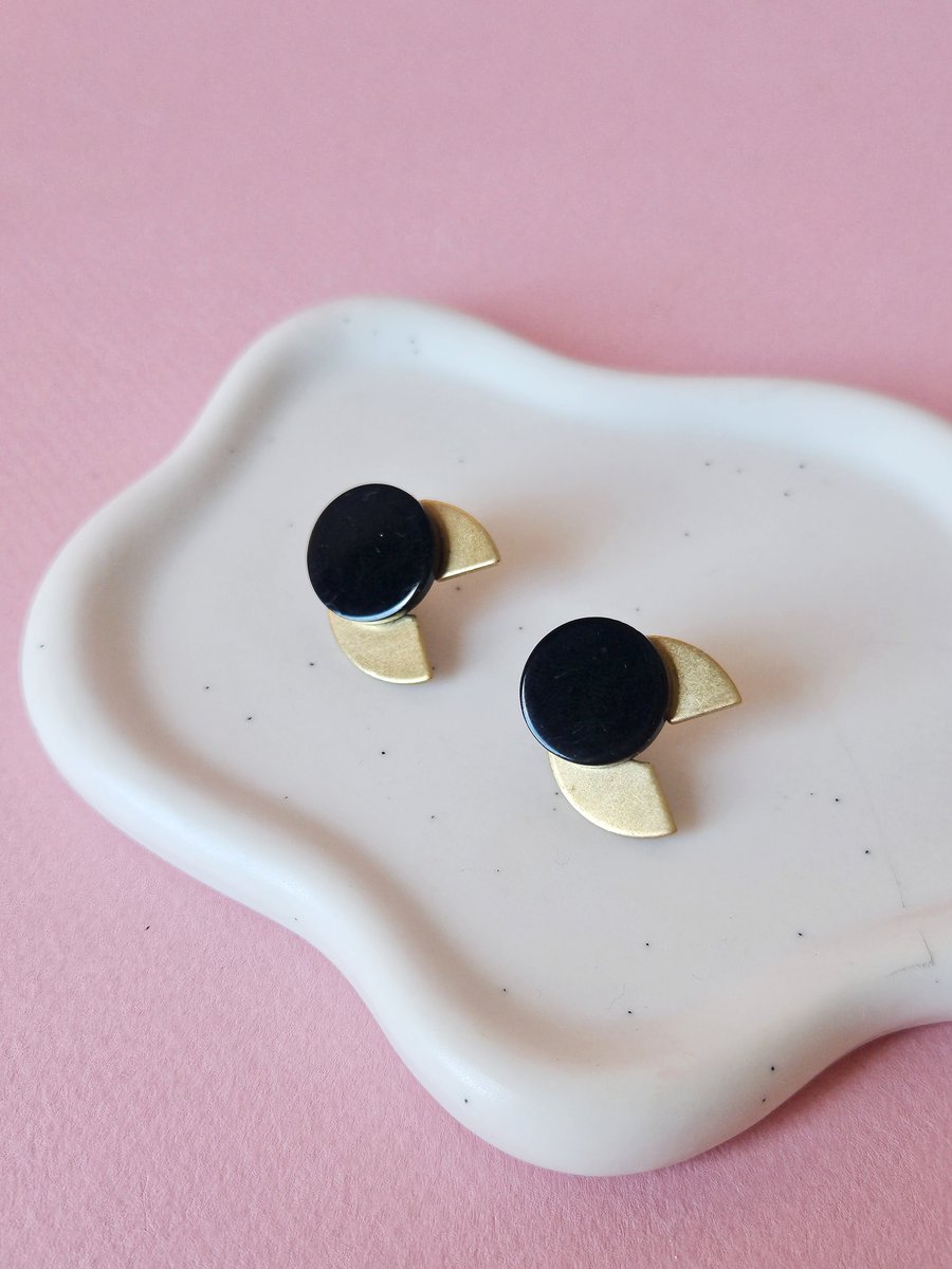 Image of Pendientes GADEA - Negro