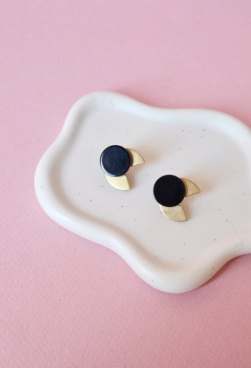 Image of Pendientes GADEA - Negro