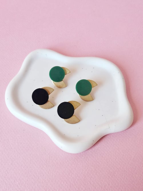 Image of Pendientes GADEA - Negro
