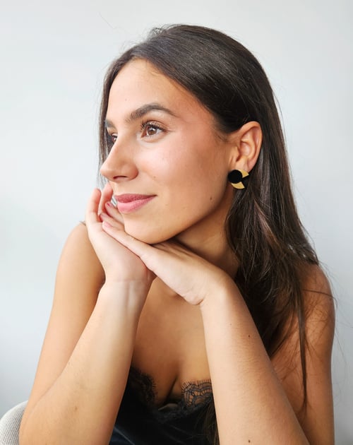 Image of Pendientes GADEA - Negro