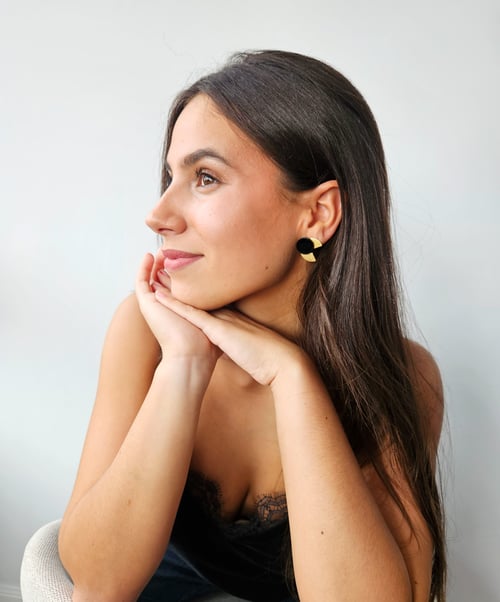 Image of Pendientes GADEA - Negro