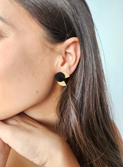 Image of Pendientes GADEA - Negro