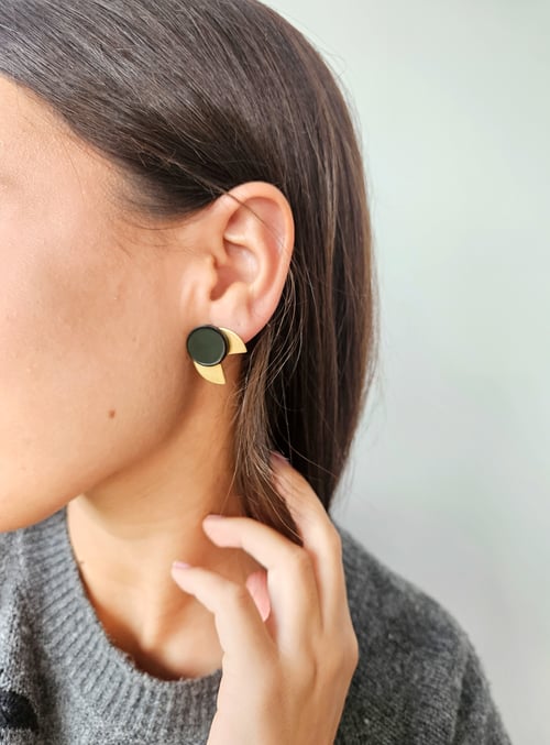 Image of Pendientes GADEA - Negro