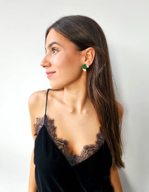 Image of Pendientes GADEA - Verde