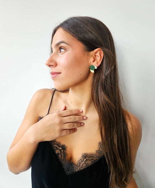 Image of Pendientes GADEA - Verde