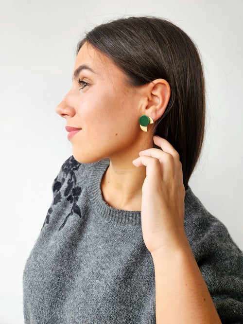 Image of Pendientes GADEA - Verde