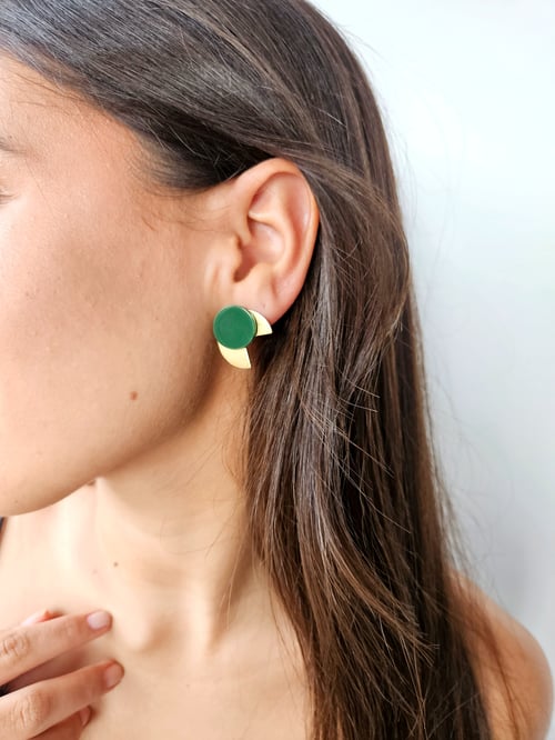 Image of Pendientes GADEA - Verde
