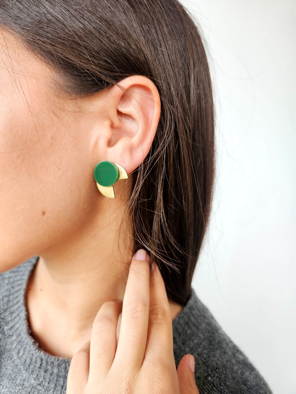 Image of Pendientes GADEA - Verde