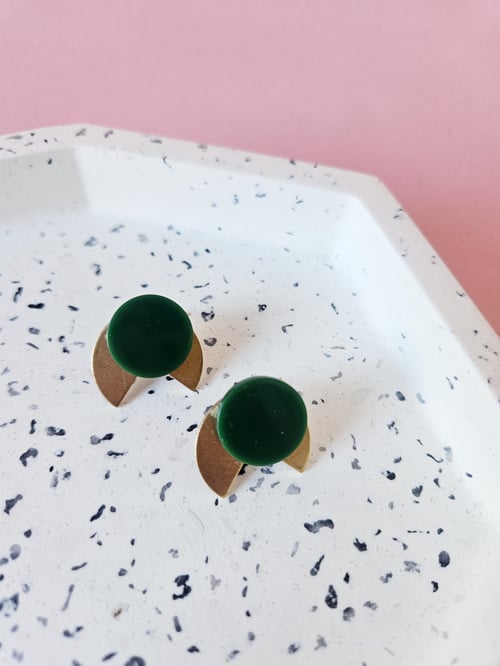 Image of Pendientes GADEA - Verde