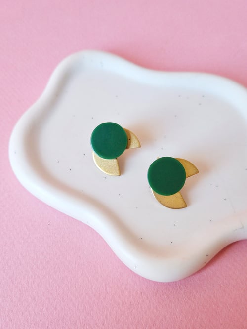 Image of Pendientes GADEA - Verde