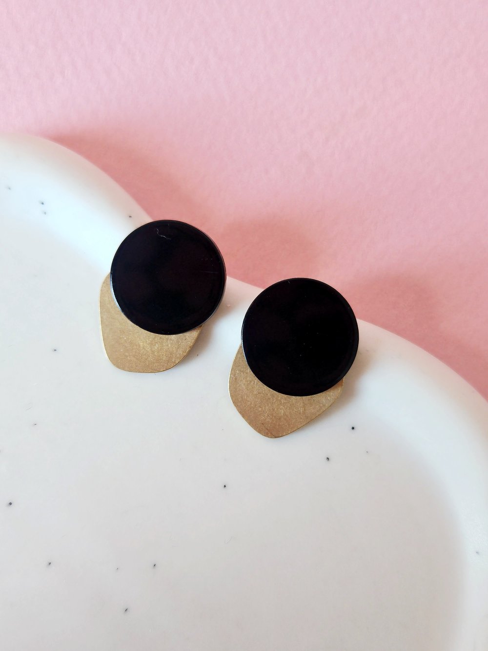 Image of Pendientes ERIKA - Negro