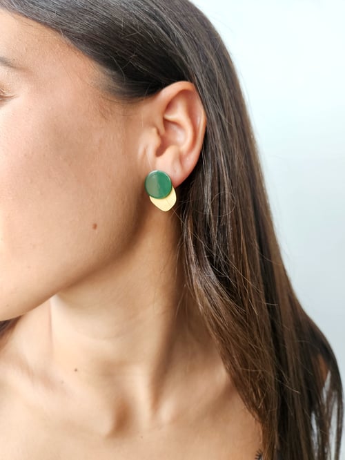 Image of Pendientes ERIKA - Verde